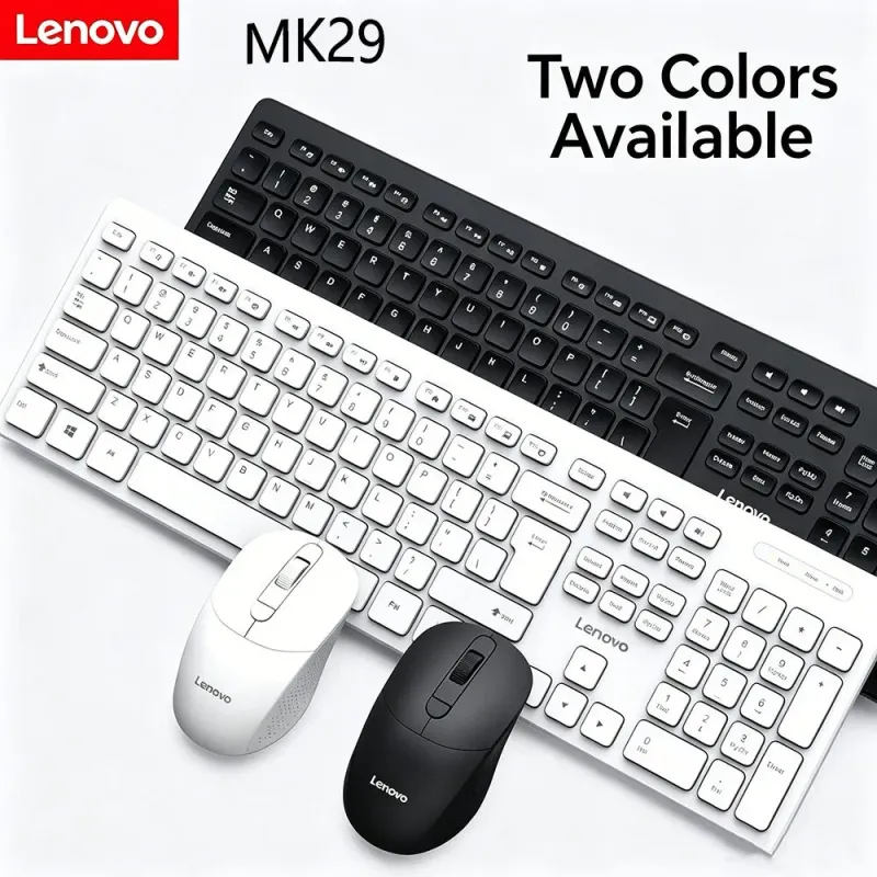 Lenovo MK29 Wireless Keyboard & Mouse Combo 1