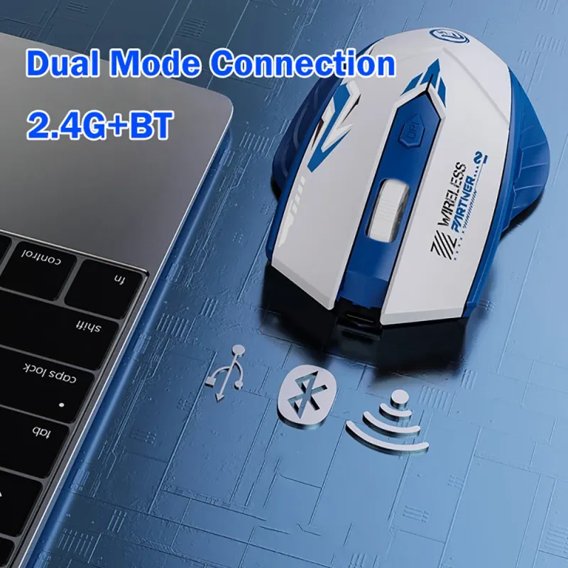 Bluetooth 5.4 Silent Rechargeable Wireless Mouse 2