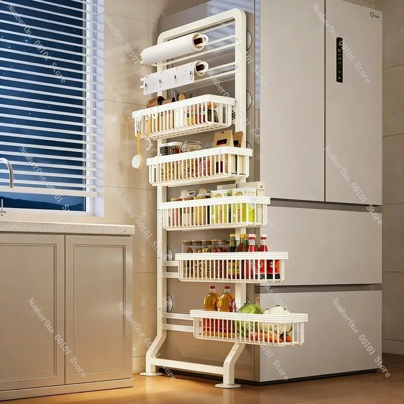 No Drill Wall Mounted Storage Rack 2