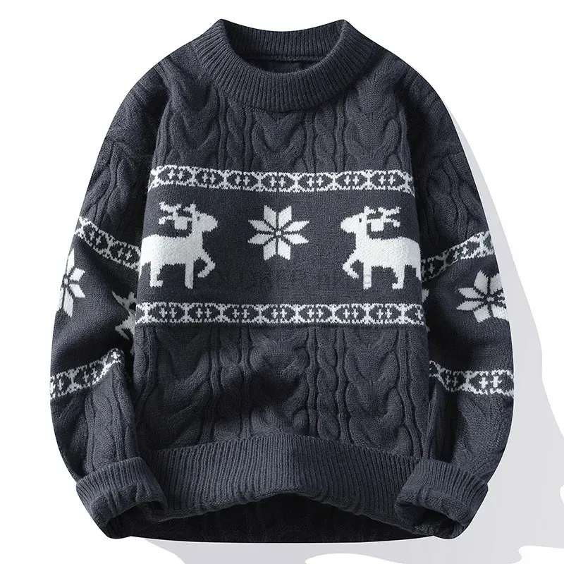 Christmas Reindeer Knitted Sweater 2