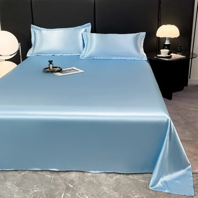 Ice Silk Summer Bed Sheets Set 3