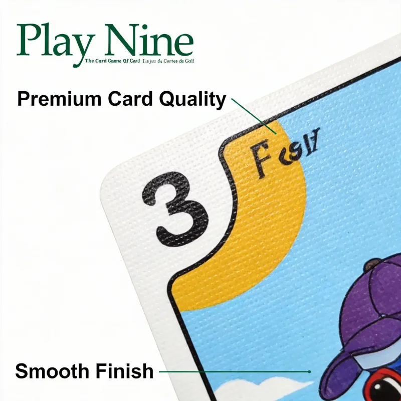 Play Nine Golf Card Game 4