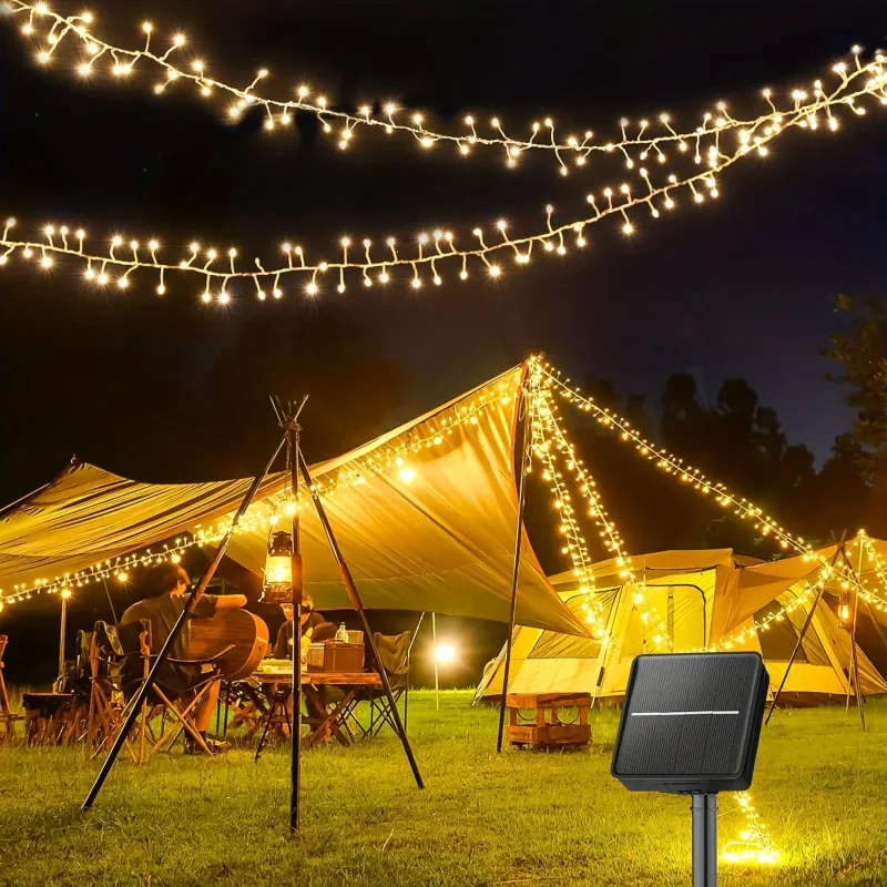 Solar LED String Lights - 8 Modes 5