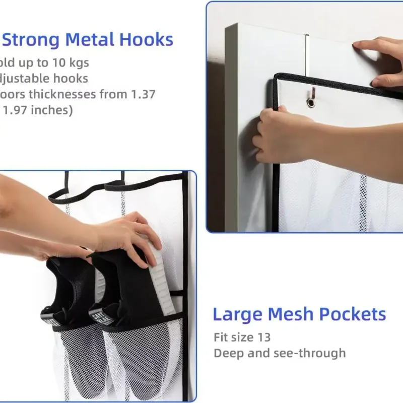 40-Pocket Wall Shoe Organizer 3