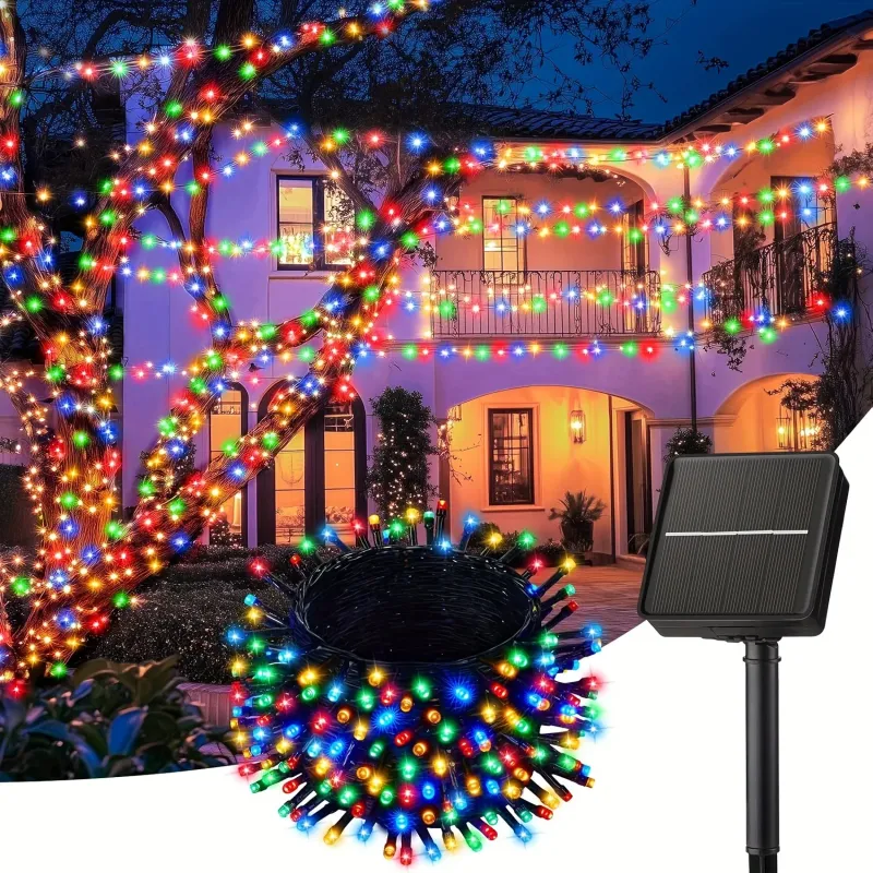 Solar LED String Lights - 8 Modes 1