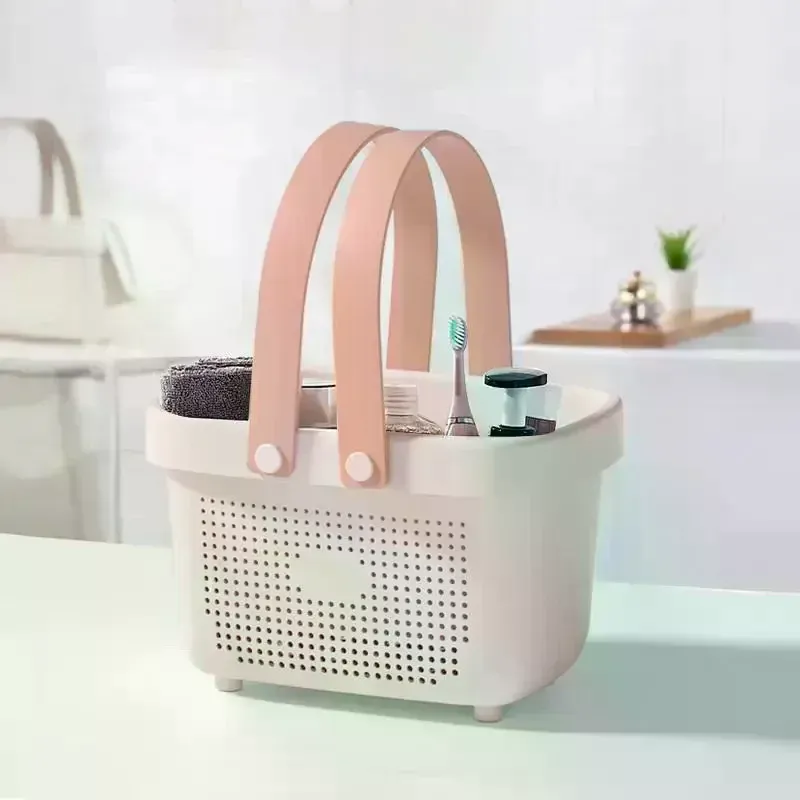 Portable Plastic Storage Basket Shower Caddy 2