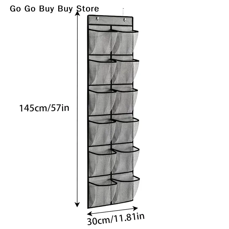 Large Wall-Mounted Shoe Organizer 6