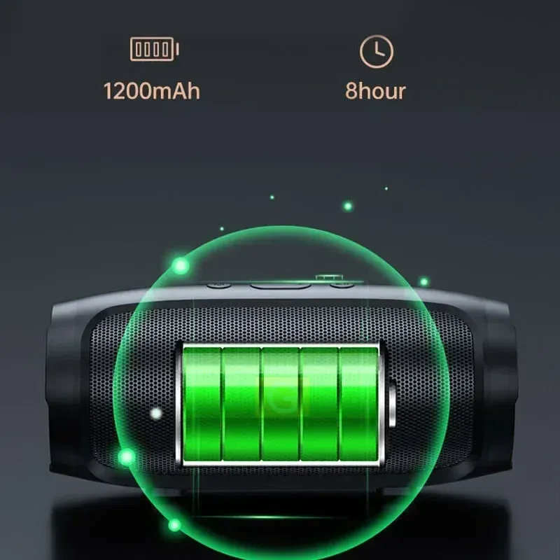 Портативная Bluetooth сабвуферная колонка 5