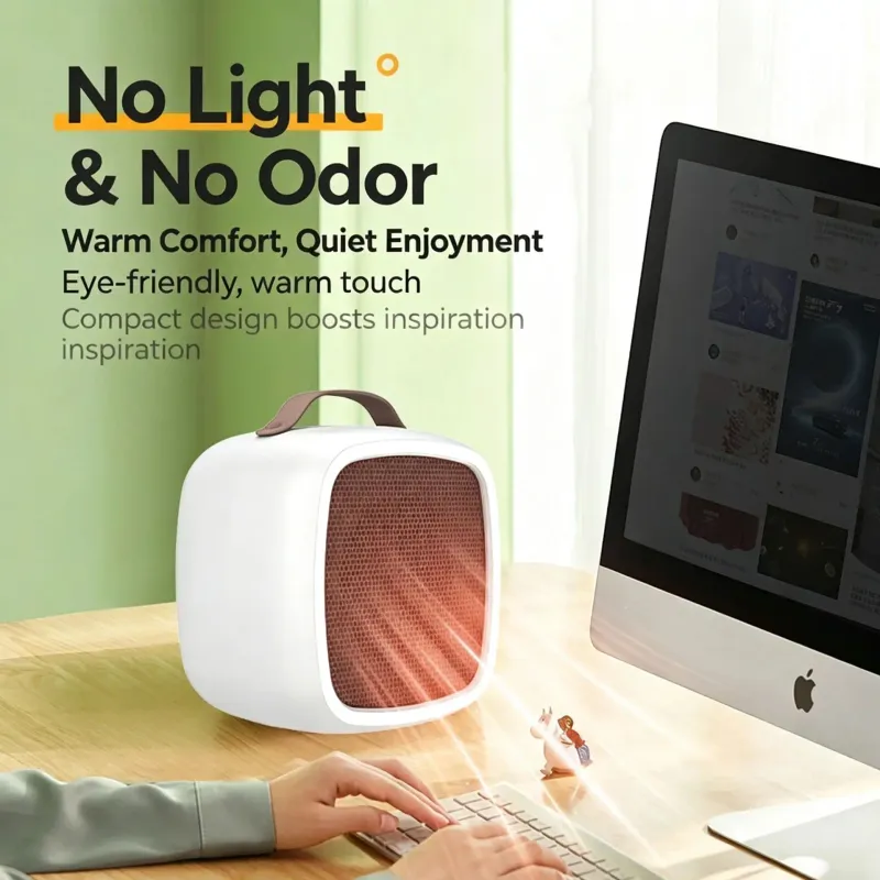 Portable 500W PTC Ceramic Mini Heater Fan 4