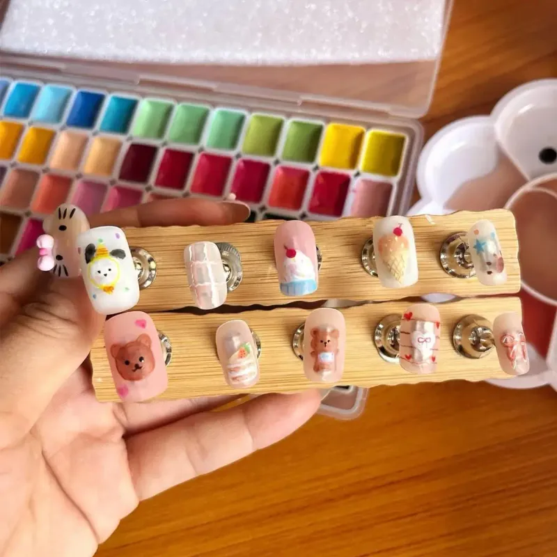 48-Color Granulating Watercolor Set 5