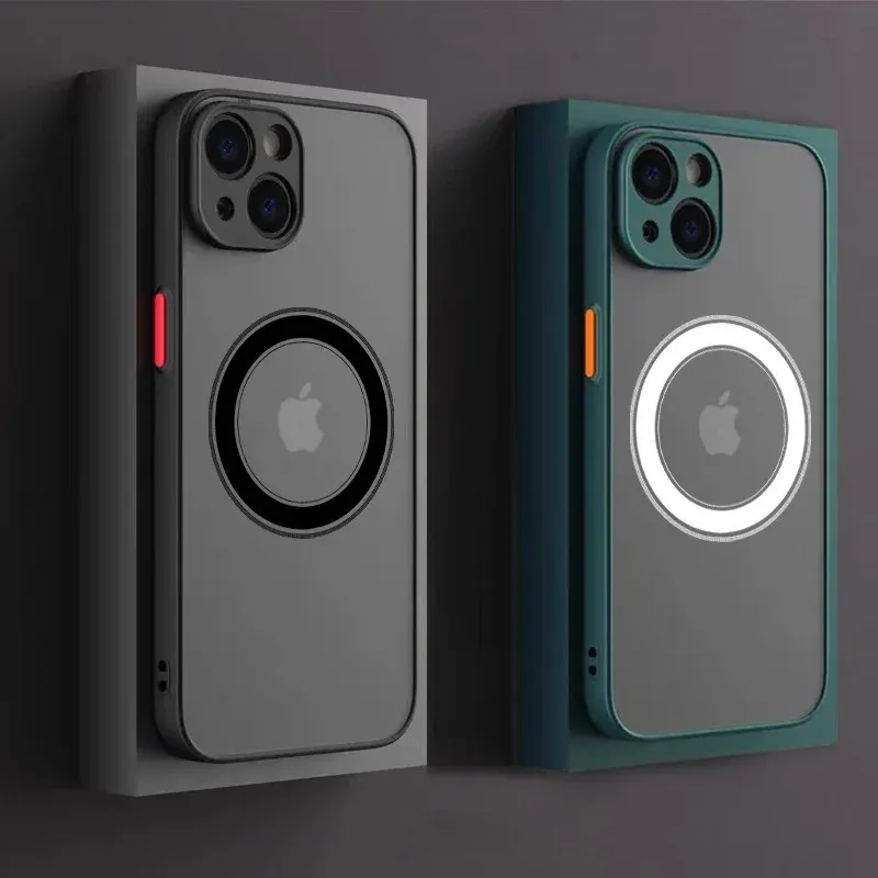 Luxury Armor Matte MagSafe iPhone Case 1