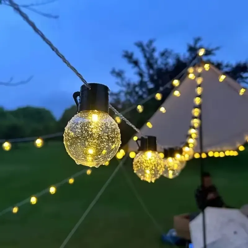 Solar G40 Globe String Lights 5