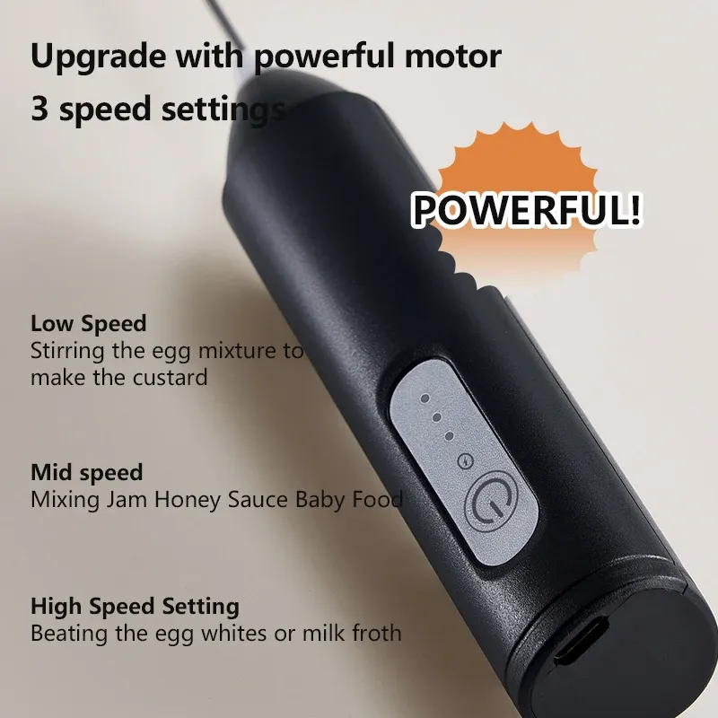 Electric Coffee Frother & Milk Whisk 4
