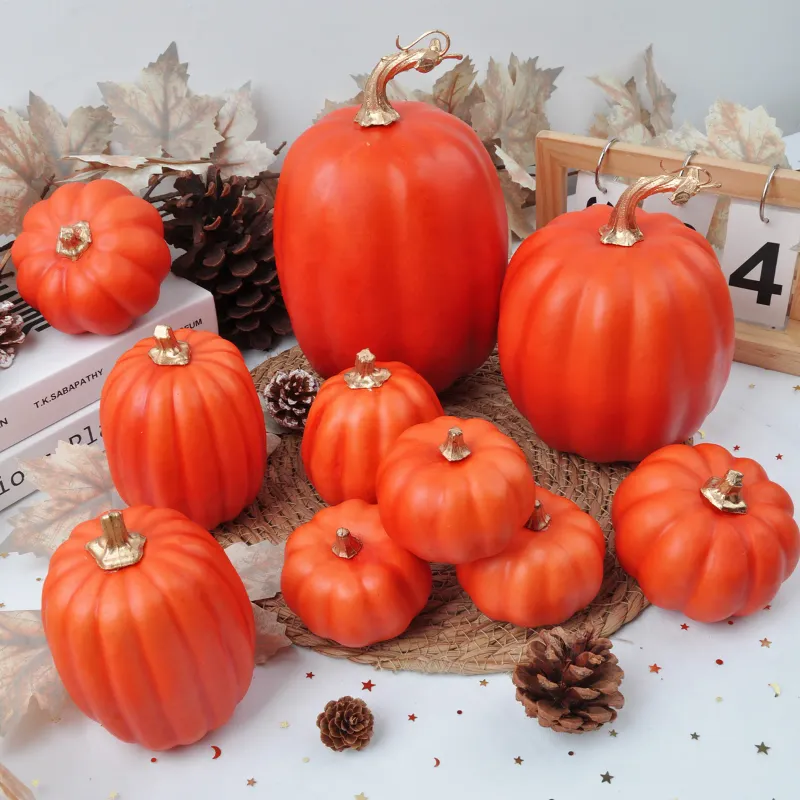 Foam Halloween Pumpkins Decor Set 5