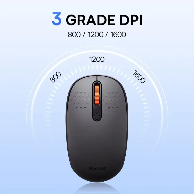 Baseus F01B Bluetooth Silent Wireless Mouse 2