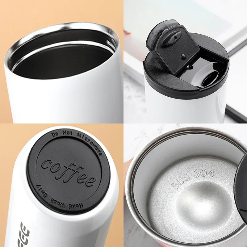 Stainless Steel Coffee Thermos Bottle 4