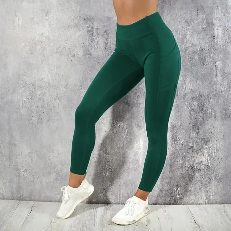 High Waist Yoga Leggings with Pocket 6