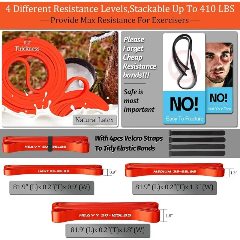 Compact 23" Resistance Bar Set - 500LBS 5
