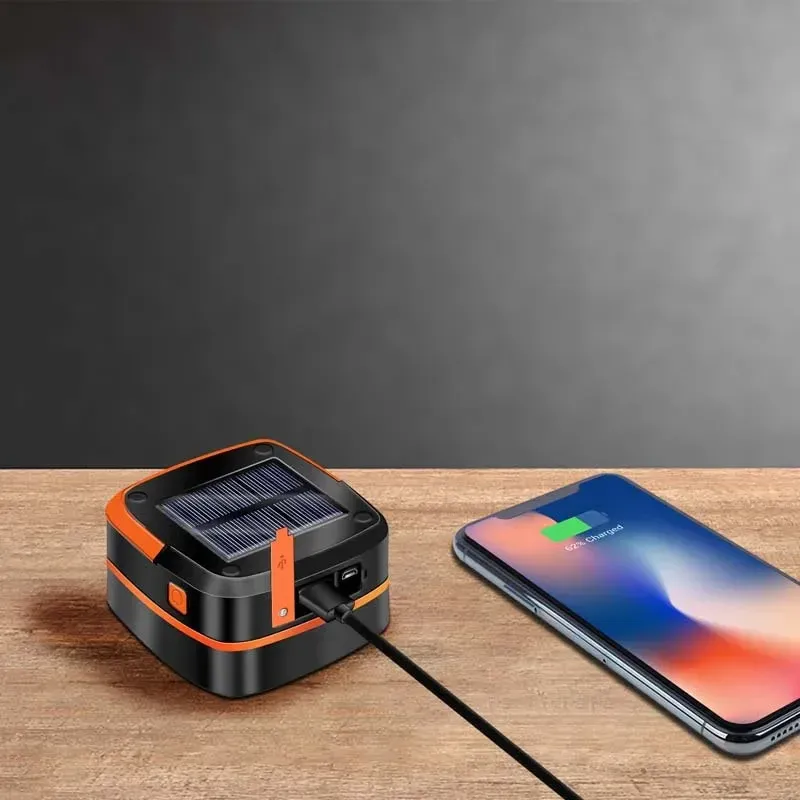 Solar Camping Lantern with Power Bank 4