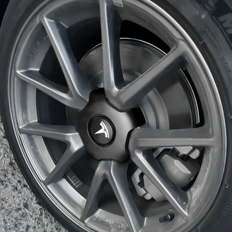 Tesla Wheel Center Hub Caps 4-Pack 6