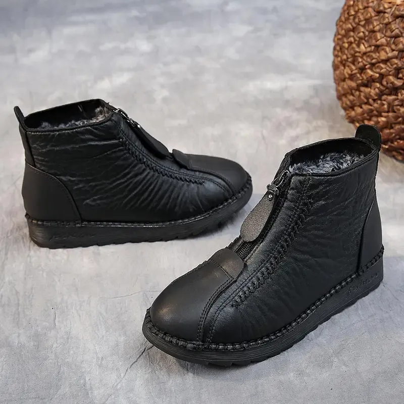 High Cut PU Leather Women's Sneakers 4