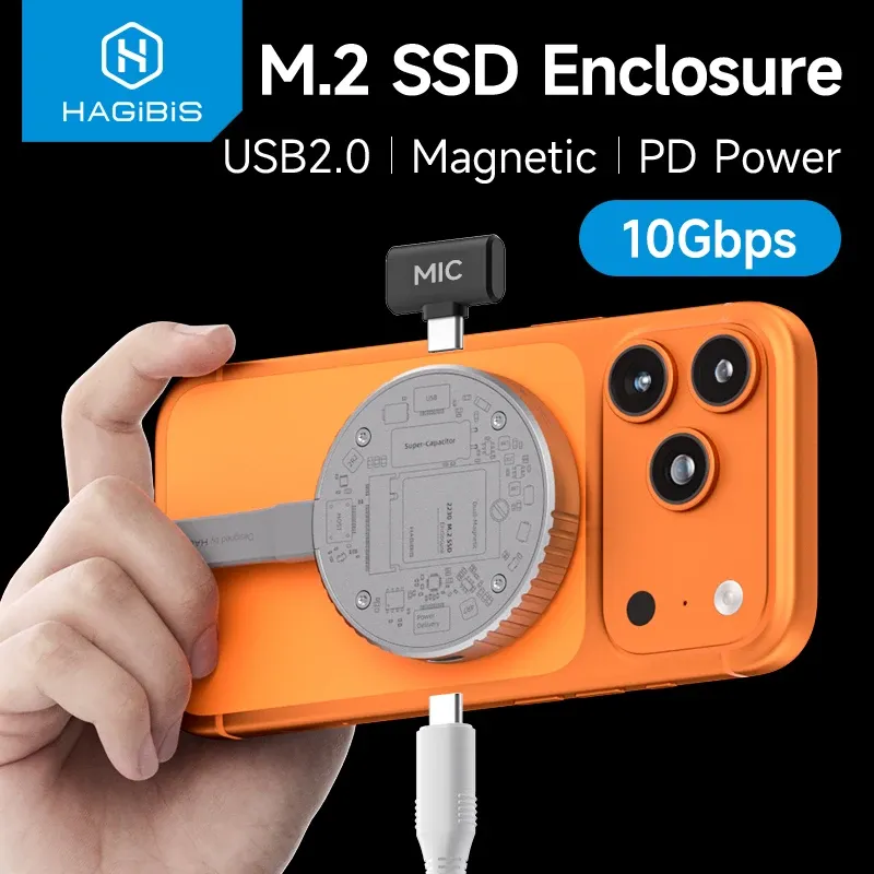 Magnetic M.2 2230 NVMe SSD Enclosure 1