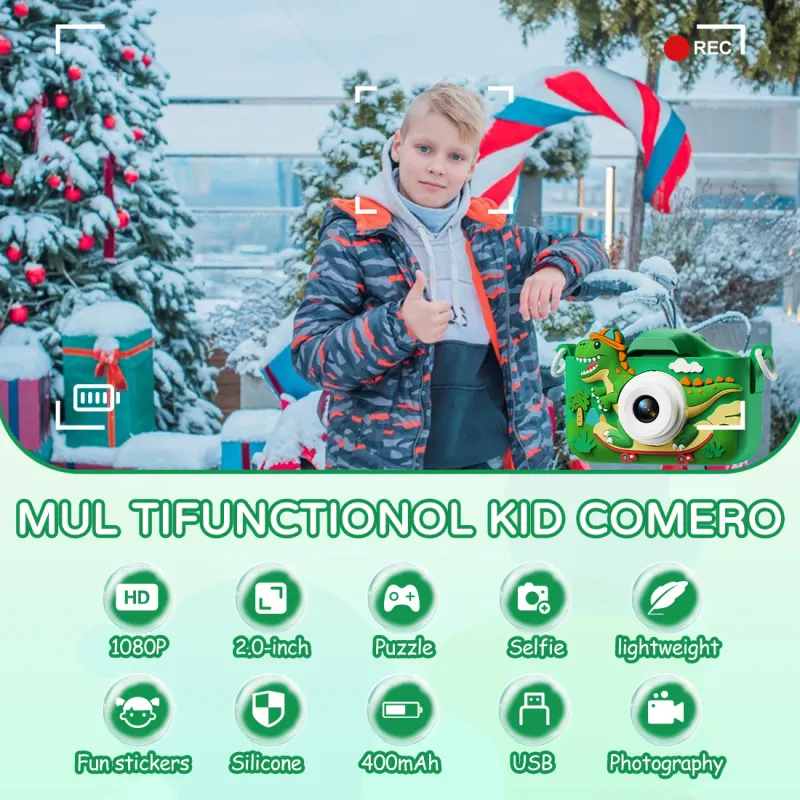 Dinosaur Kids Digital Camera HD 2