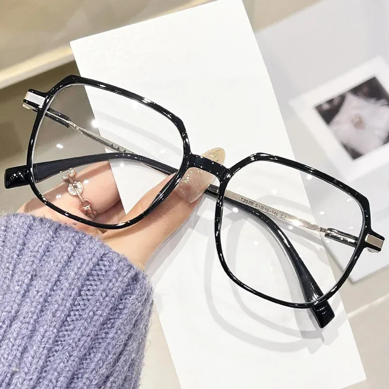 Large Frame Blue Light Blocking Myopia Glasses 2