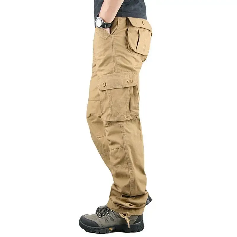 Men's Tactical Cargo Pants - Outdoor Work Trousers 4