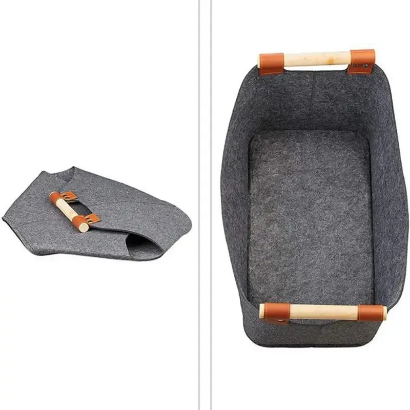 Felt Firewood Carrier Bag 4