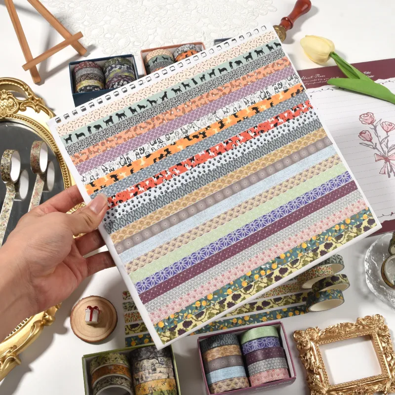10 Rolls Flower Washi Tape Set 4