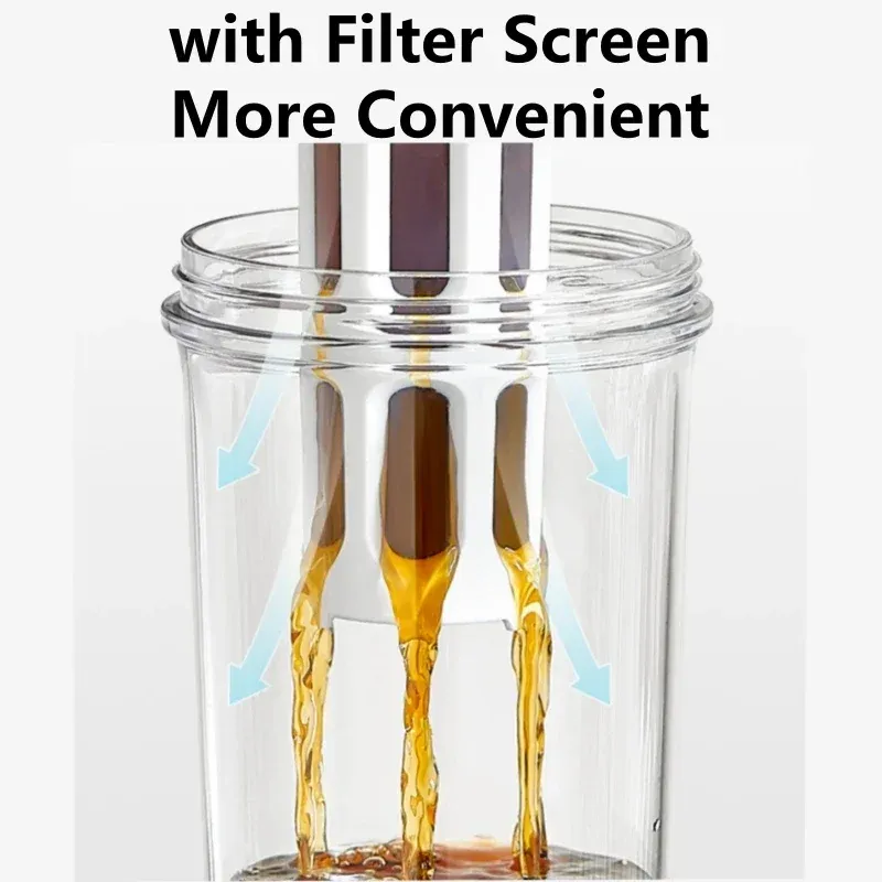 1L Cold Brew Coffee Maker with Handle 5