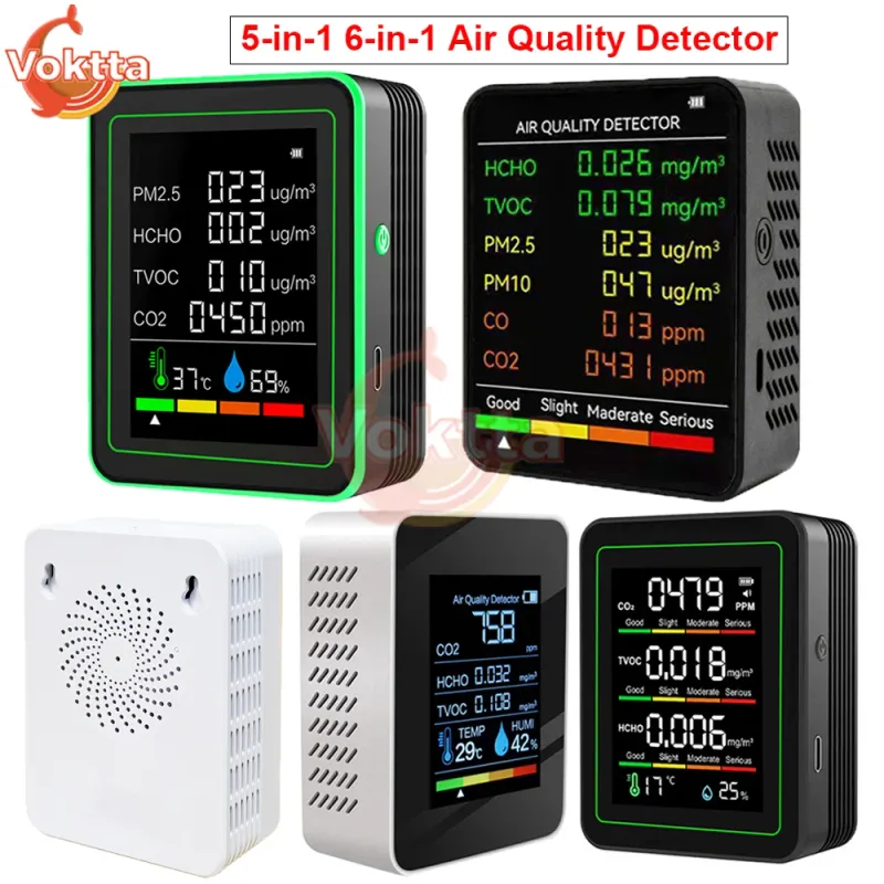 6-in-1 Air Quality Monitor 1