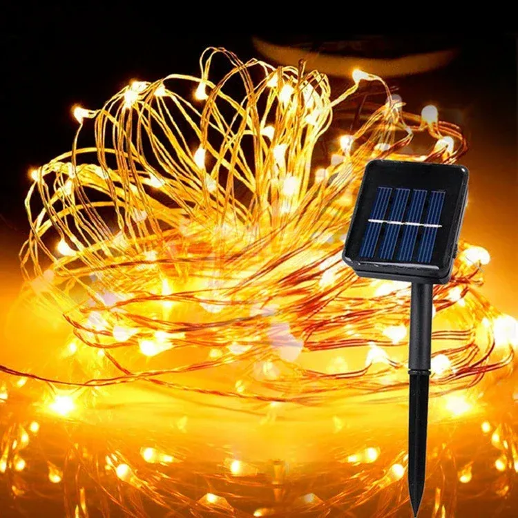 Solar LED String Lights - 8 Modes 2