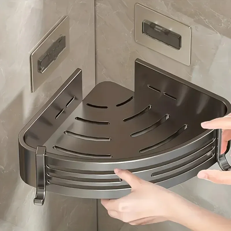 Corner Shower Caddy with Suction Cups 3