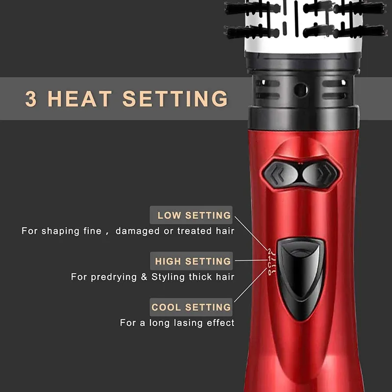 3-in-1 Rotating Hair Styling Brush 3