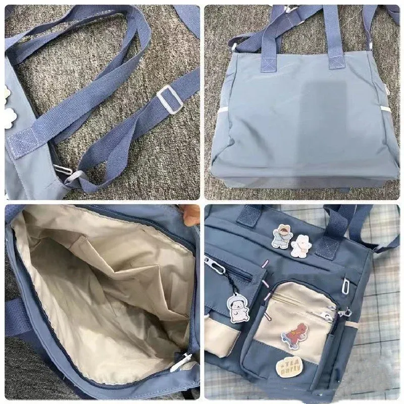 Waterproof Canvas Crossbody Handbag 2