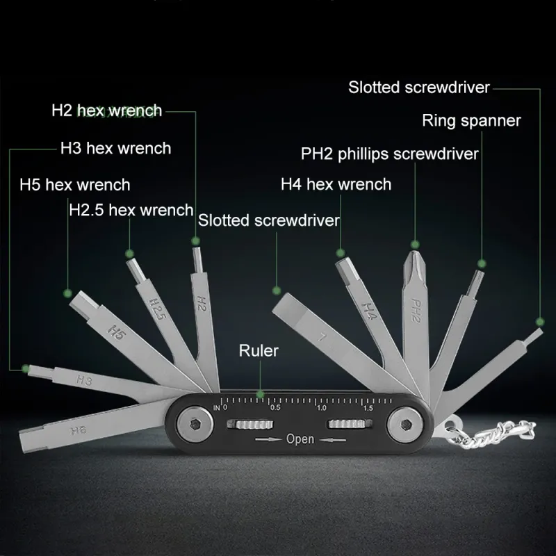 Pocket Allen Keys Repair Kit 3