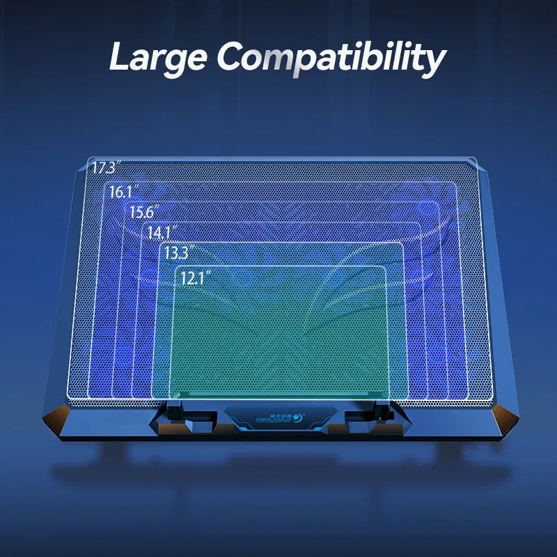 12-Fan Gaming Laptop Cooling Pad 5