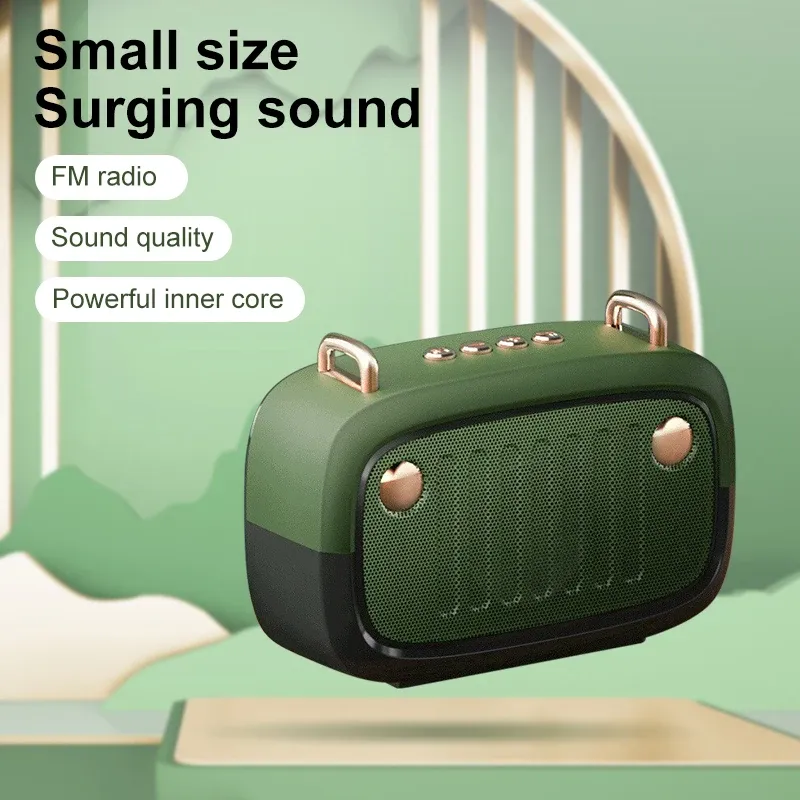 Bs32d Retro Bluetooth Speaker 1