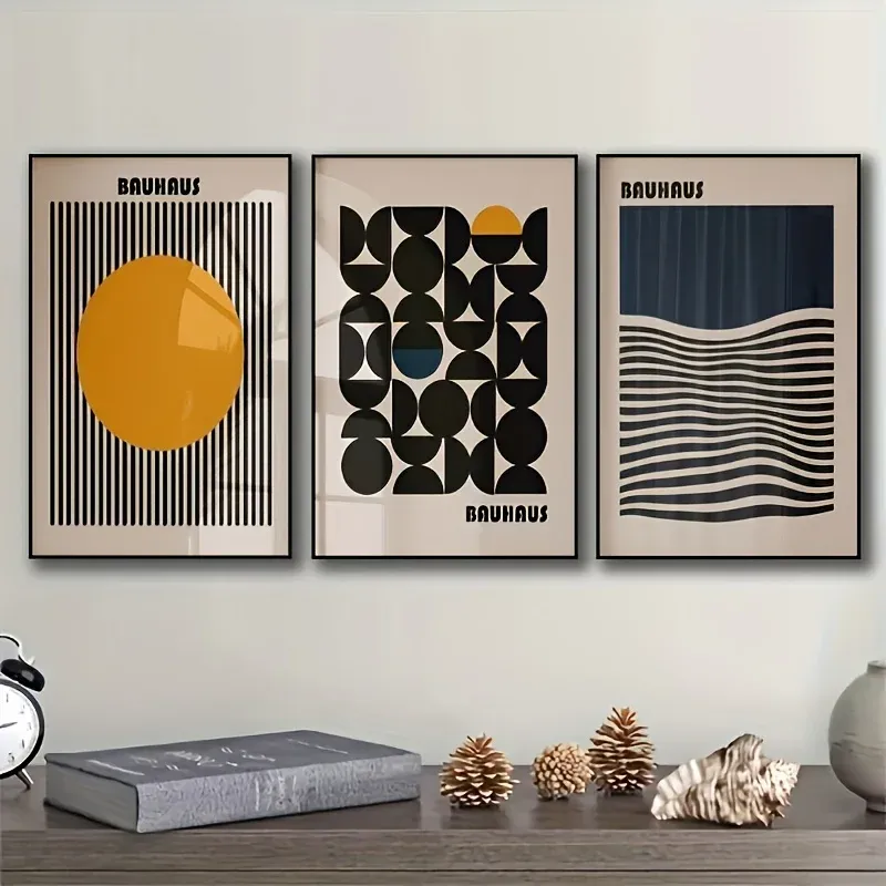 Bauhaus Canvas Print - Geometric Wall Art 3