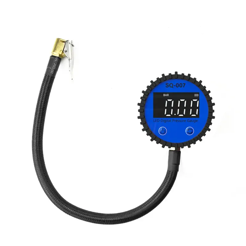 LED Digital Tire Pressure Gauge with Hose 2