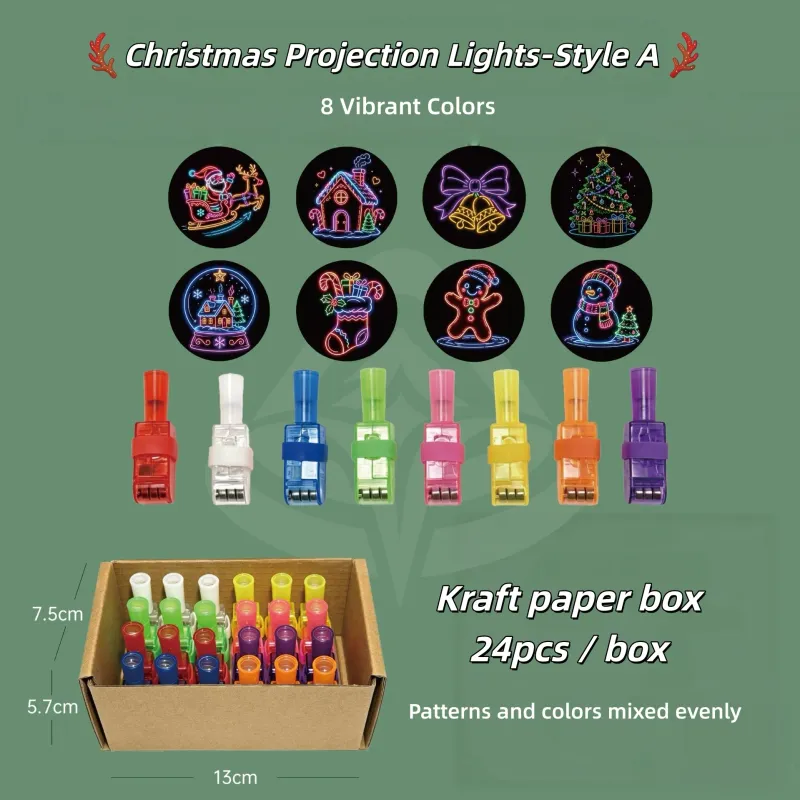 LED Christmas Finger Projection Lights 3