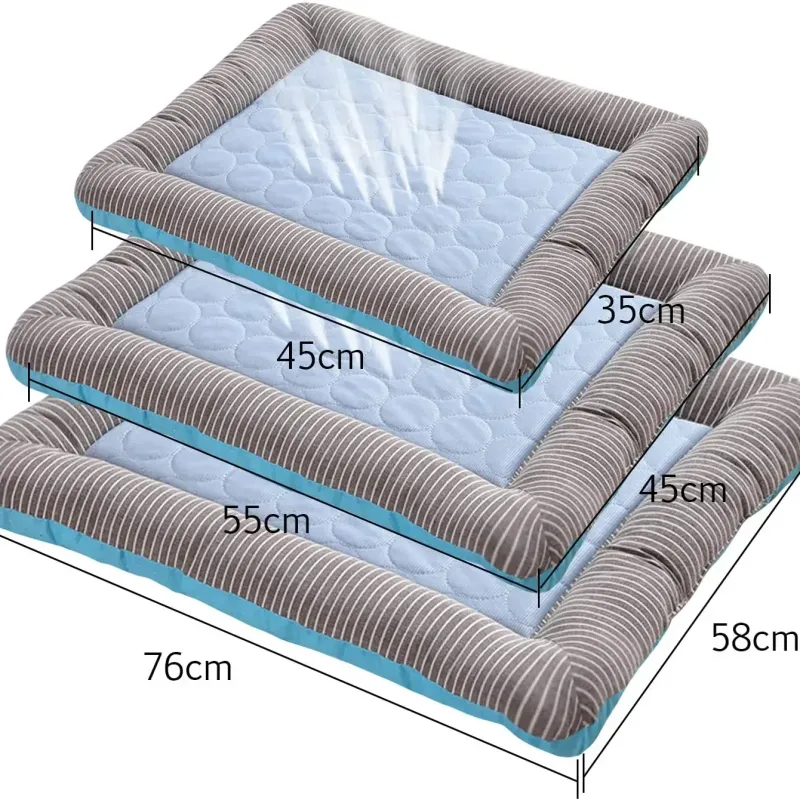 Pet Cooling Pad Bed - Ice Silk Mat 2