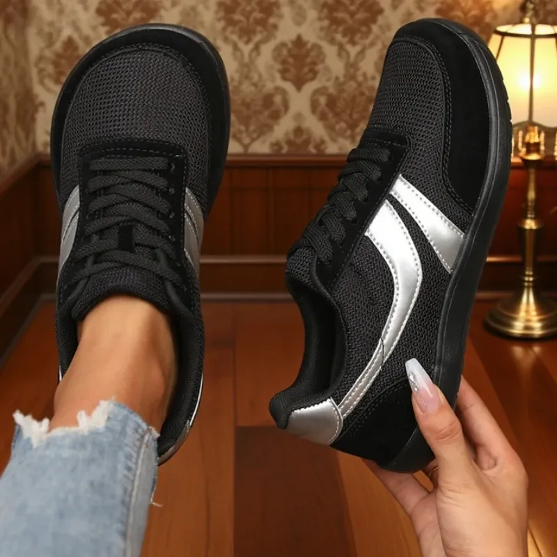 Women's Wide Toe Barefoot Canvas Sneakers 5
