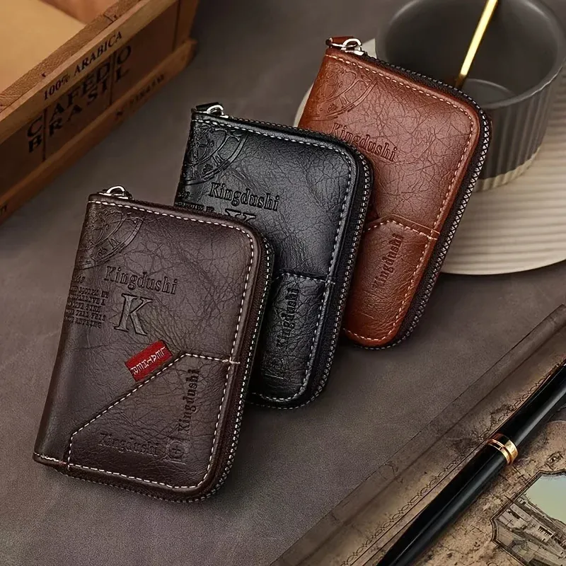 Vintage Slim RFID Wallet 1