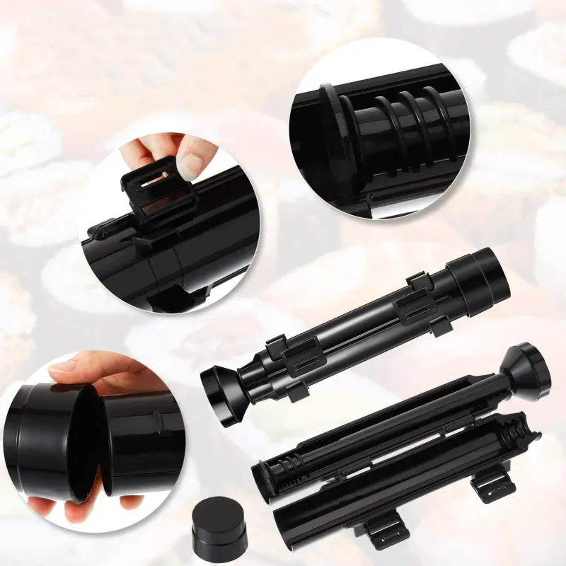 Complete Sushi Maker Set with Bazooka Kit 5