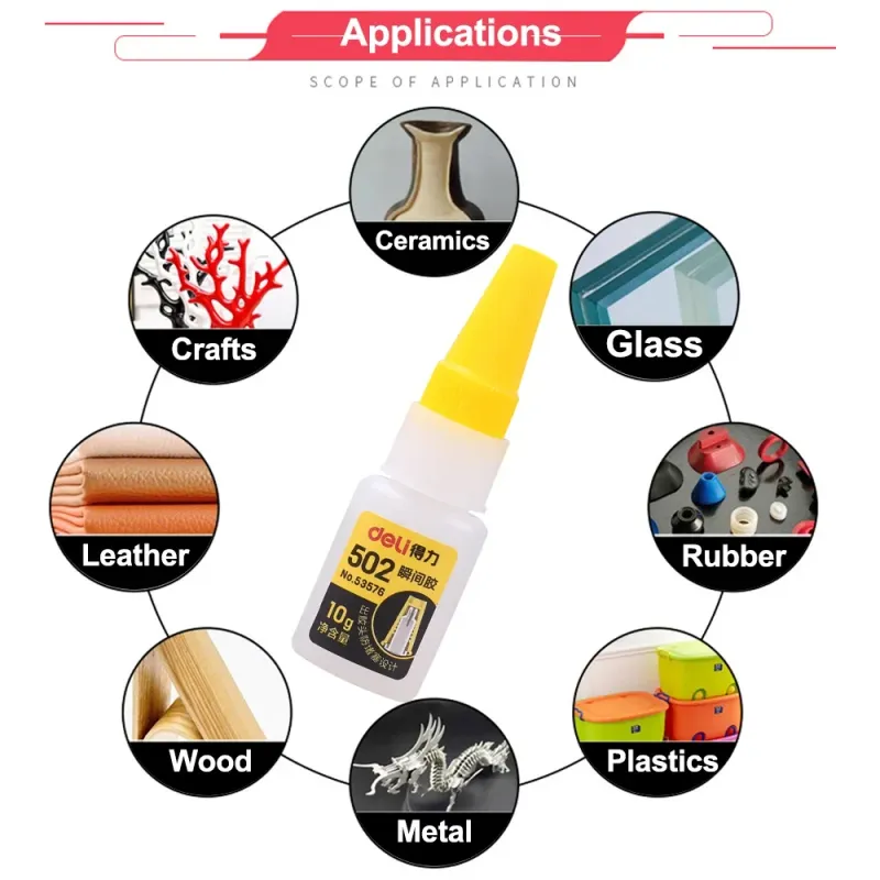 Deli 502 Professional Super Glue 3