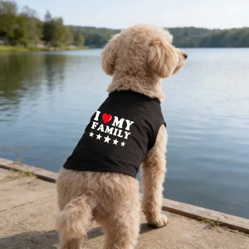 I LOVE MY FAMILY Pet Vest 6