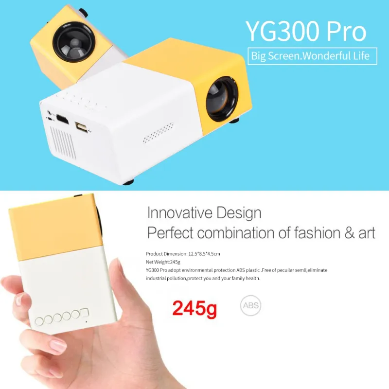 Salange YG300 Pro Mini Projector 4